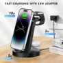 Wireless Charger iPhone Charging Station: 3 in 1 Charger Stand Multiple Devices for Apple – iPhone 16 15 14 Pro Max 13 12 11 – Watch 10 9 8 7 6 5 4 3 2 SE and Ultra Series – Airpods 4 3 2 Pro3 in 1 Charging Station for iPhone, Wireless Charger for iPhone 16 15 14 13 12 11 X Pro Max & Apple Watch – Wireless Charging Station for AirPods 4 3 ProWireless Charger iPhone Charging Station: 3 in 1 Charger Stand Multiple Devices for Apple – iPhone 16 15 14 Pro Max 13 12 11 – Watch 10 9 8 7 6 5 4 3 2 SE and Ultra Series – Airpods 4 3 2 Pro