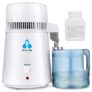 DC House 1 Gallon Water Distiller Machine, 750W, 4L Distilled Water for Home Countertop Table Desktop,